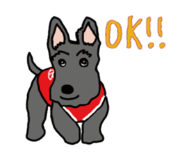 Cute Scottish Terriers sticker #4670065
