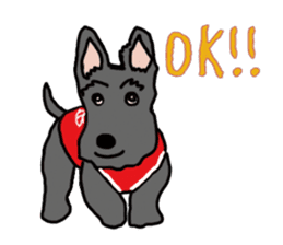 Cute Scottish Terriers sticker #4670065