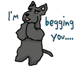 Cute Scottish Terriers sticker #4670070