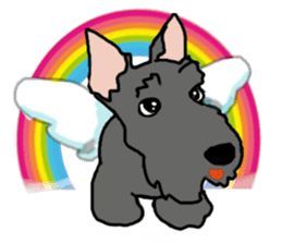 Cute Scottish Terriers sticker #4670071