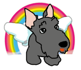 Cute Scottish Terriers sticker #4670071