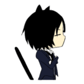 A cat butler sticker #4670316