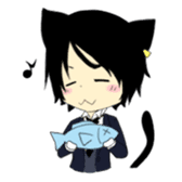 A cat butler sticker #4670317