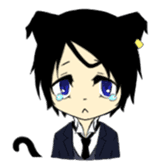 A cat butler sticker #4670318