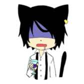 A cat butler sticker #4670324