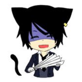 A cat butler sticker #4670325