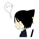 A cat butler sticker #4670327