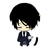 A cat butler sticker #4670334