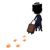 A cat butler sticker #4670335