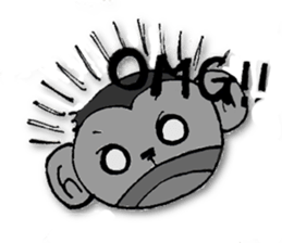 Monkey brothers sticker #4670760