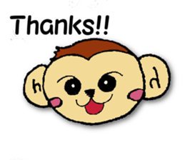 Monkey brothers sticker #4670762