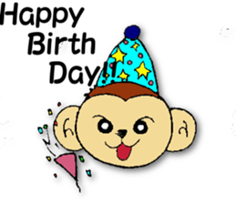 Monkey brothers sticker #4670771