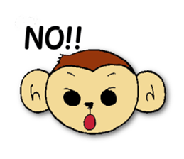 Monkey brothers sticker #4670781