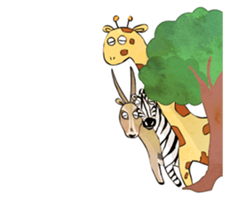 Savannah life sticker #4670851