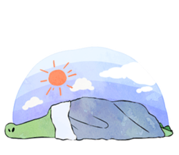 Savannah life sticker #4670856