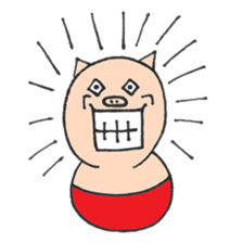 a group of animals sticker #4671793