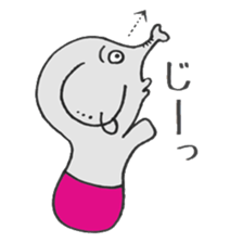 a group of animals sticker #4671820