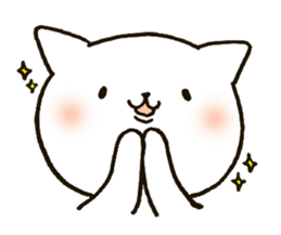 The cat which shows me sticker #4672074