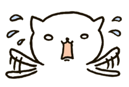 The cat which shows me sticker #4672098