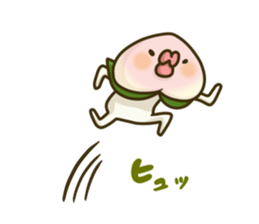 Feeling of peach 2 sticker #4672768