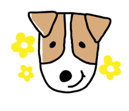 Jack Russell terrier sticker sticker #4672792