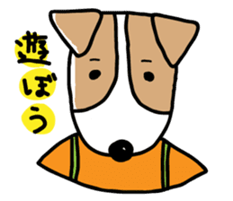 Jack Russell terrier sticker sticker #4672797