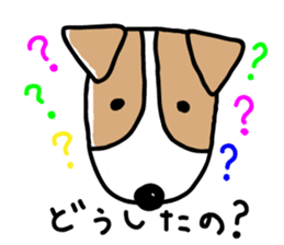 Jack Russell terrier sticker sticker #4672798