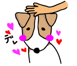 Jack Russell terrier sticker sticker #4672800