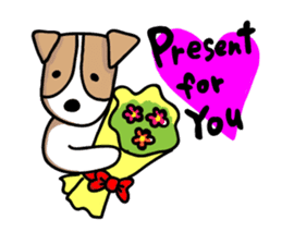 Jack Russell terrier sticker sticker #4672803