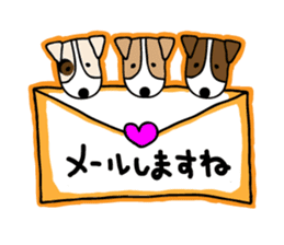 Jack Russell terrier sticker sticker #4672806