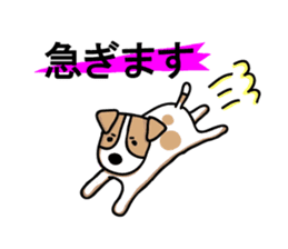 Jack Russell terrier  sticker sticker #4672808