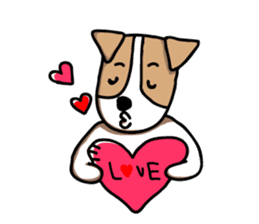 Jack Russell terrier  sticker sticker #4672814