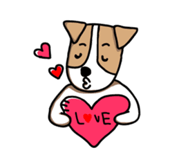 Jack Russell terrier sticker sticker #4672814