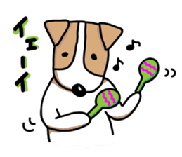 Jack Russell terrier  sticker sticker #4672815