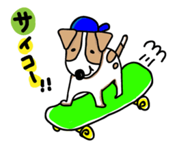 Jack Russell terrier sticker sticker #4672816