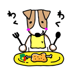 Jack Russell terrier sticker sticker #4672825