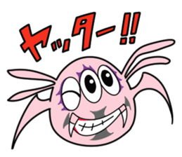 Mr.pink monster sticker #4672881