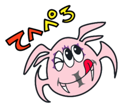 Mr.pink monster sticker #4672882