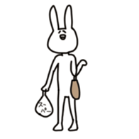 rabbit4 sticker #4673789