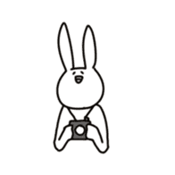 rabbit4 sticker #4673794