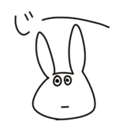 rabbit4 sticker #4673798