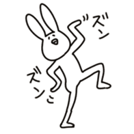 rabbit4 sticker #4673800
