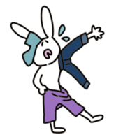 rabbit4 sticker #4673801