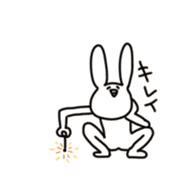 rabbit4 sticker #4673807