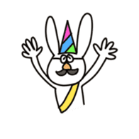 rabbit4 sticker #4673810
