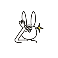rabbit4 sticker #4673811