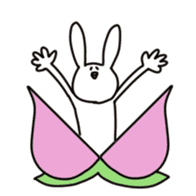 rabbit4 sticker #4673816