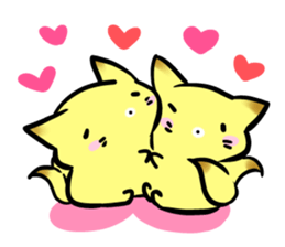 Daily life of the fox sticker #4674019