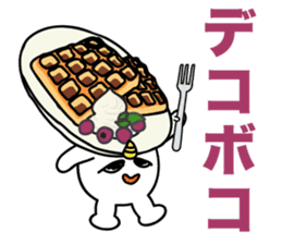 The devil of carbohydrates sticker #4674351