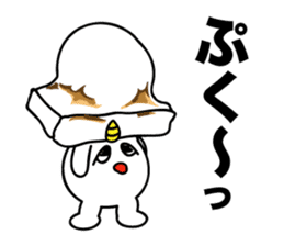 The devil of carbohydrates sticker #4674358